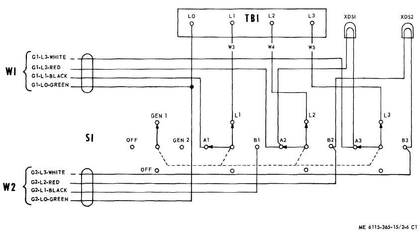 Single Phase Changeover Switch Wiring Diagram Wiring Diagram