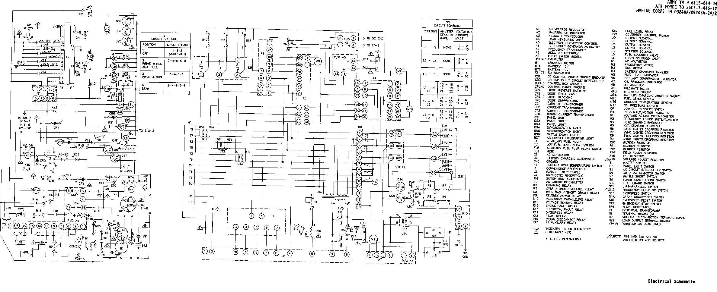 OF-1. Electrical Schematic